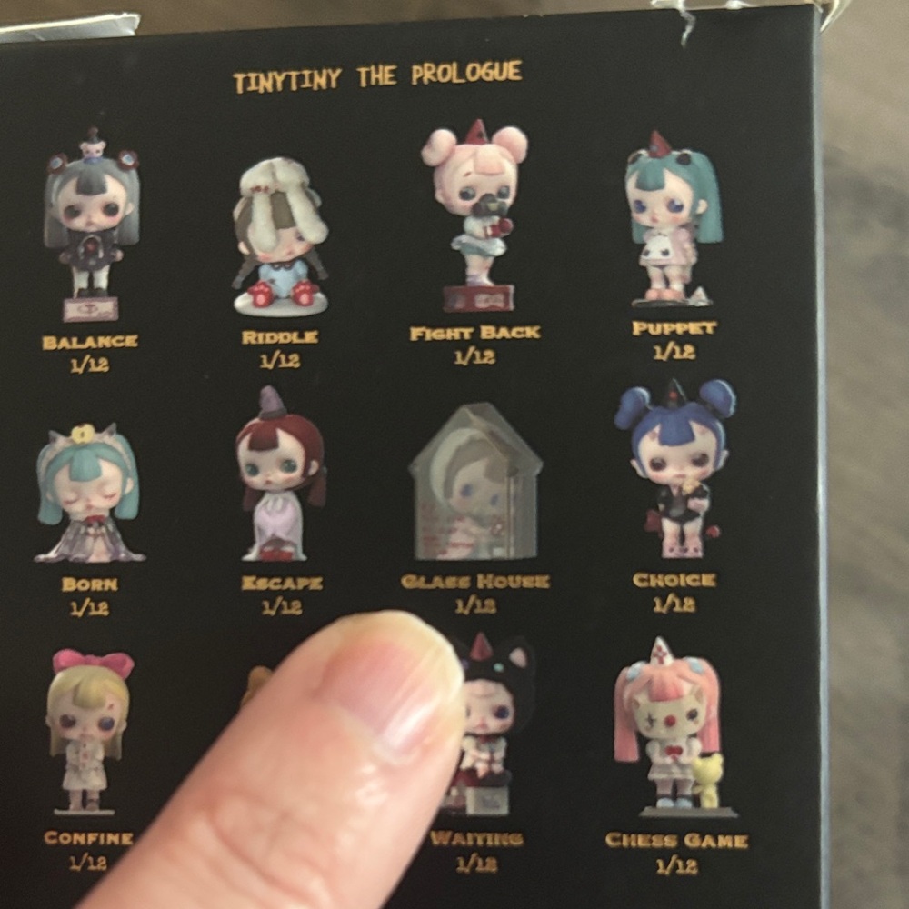 Tiny Tiny THE PROLOGUE FROM POPMART. Confirmed glass house. - Picture 2 of 4